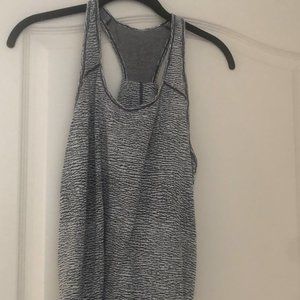 Lululemon Patterned Racerback Tank Size 4